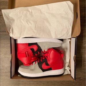 Nike Air Force 1 LV8 High “Gym Red”